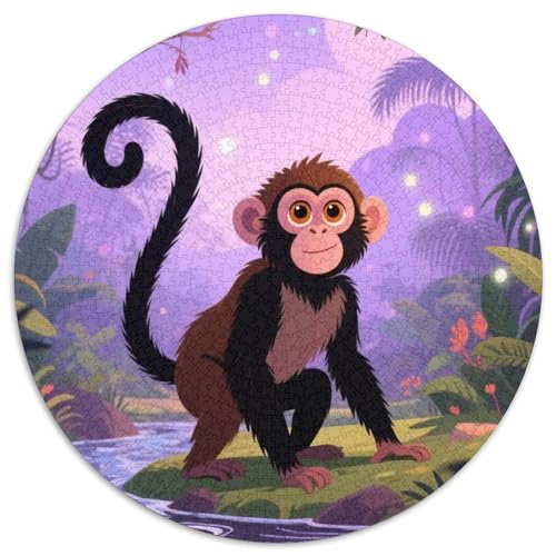AFFE Puzzle 1000-teilige Schwer Puzzle Spielzeug Pädagogisches Spiel Impossible Tiere Herausforderungsspielzeug Für Erwachsene Kinder 1000pcs (67.5x67.5cm) von LFVBASOYU