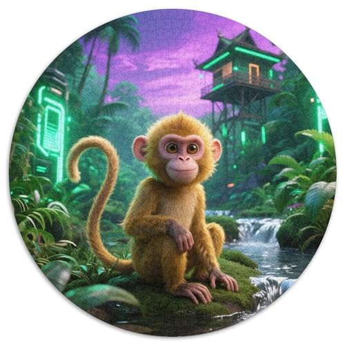 AFFE Puzzles 1000 Teile Schwer Puzzle Spielzeug Lernspiel Impossible Tiere Herausforderung Spielzeug Für Erwachsene Und Kinder in Bewährter 1000pcs (67.5x67.5cm) von LFVBASOYU