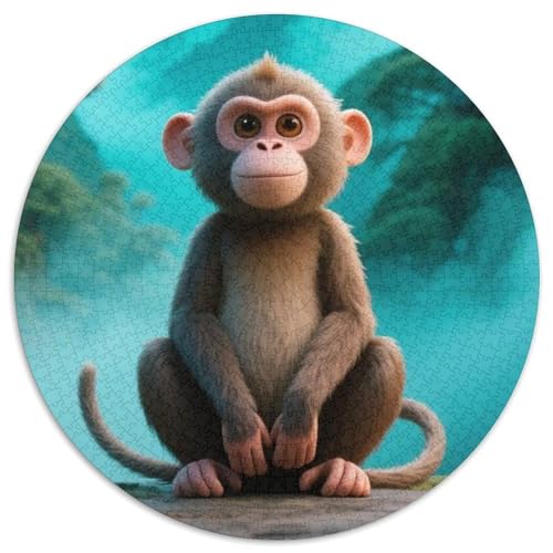 AFFE Puzzles 1000-teilige Schwer Puzzle Spielzeug Lernspiel Impossible Tiere Herausforderungsspielzeug Für Erwachsene Kinder 1000pcs (67.5x67.5cm) von LFVBASOYU
