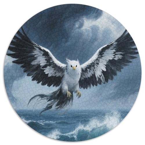 Adler Puzzle 1000-teilige Schwer Puzzle Spielzeug Lernspiel Impossible Tiere Herausforderung Spielzeug Für Erwachsene Und Kinder in Bewährter 1000pcs (67.5x67.5cm) von LFVBASOYU