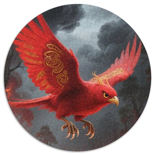 Adler Puzzles 1000-teilige Schwer Puzzle Spielzeug Lernspiel Impossible Tiere Herausforderungsspielzeug Für Erwachsene Kinder 1000pcs (67.5x67.5cm) von LFVBASOYU