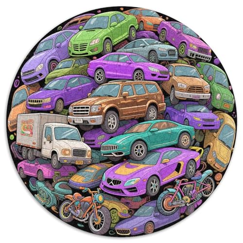 Auto Puzzle 1000 Teile Schwer Puzzle Spielzeug Lernspiel Impossible Fahrzeug Herausforderungsspielzeug Für Erwachsene Und Kinder Ab 12 Jahren 1000pcs (67.5x67.5cm) von LFVBASOYU