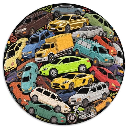 Auto Puzzle 1000 Teile Schwer Puzzle Spielzeug Lernspiel Impossible Fahrzeug Herausforderungsspielzeug Für Erwachsene Und Kinder Ab 12 Jahren 1000pcs (67.5x67.5cm) von LFVBASOYU