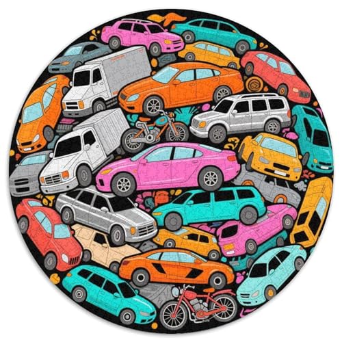 Auto Puzzle 1000 Teile Schwer Puzzle Spielzeug Lernspiel Impossible Fahrzeug Herausforderungsspielzeug Für Erwachsene Und Kinder Ab 14 Jahren 1000pcs (67.5x67.5cm) von LFVBASOYU
