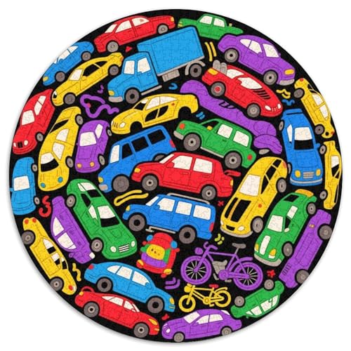 Auto Puzzle 1000 Teile Schwer Puzzle Spielzeug Lernspiel Impossible Fahrzeug Herausforderungsspielzeug Für Erwachsene Und Kinder Ab 14 Jahren 1000pcs (67.5x67.5cm) von LFVBASOYU