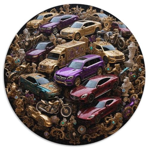 Auto Puzzle 1000 Teile Schwer Puzzle Spielzeug Lernspiel Impossible Fahrzeug Herausforderungsspielzeug Für Erwachsene Und Kinder in Bewährter 1000pcs (67.5x67.5cm) von LFVBASOYU