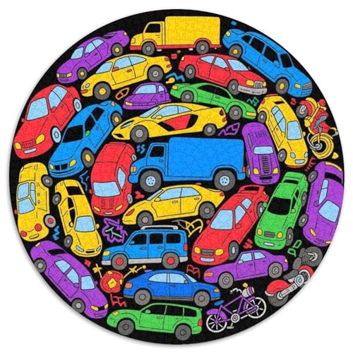 Auto Puzzle 1000 Teile Schwer Puzzle Spielzeug Pädagogisches Spiel Impossible Fahrzeug Herausforderung Spielzeug Für Erwachsene Und Kinder in Bewährter 1000pcs (67.5x67.5cm) von LFVBASOYU