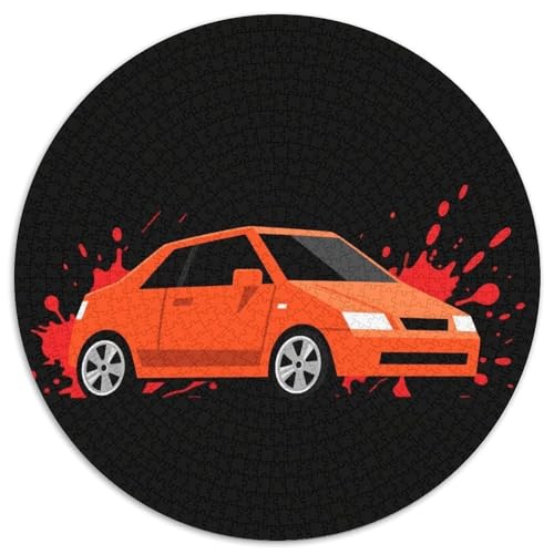 Auto Puzzle 1000-teilige Schwer Puzzle Spielzeug Lernspiel Impossible Dynamic Auto Herausforderungsspielzeug Für Erwachsene Kinder 1000pcs (67.5x67.5cm) von LFVBASOYU