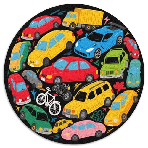 Auto Puzzle 1000-teilige Schwer Puzzle Spielzeug Lernspiel Impossible Fahrzeug Herausforderung Spielzeug Für Erwachsene Und Kinder in Bewährter 1000pcs (67.5x67.5cm) von LFVBASOYU
