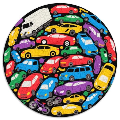 Auto Puzzle 1000-teilige Schwer Puzzle Spielzeug Lernspiel Impossible Fahrzeug Herausforderungsspielzeug Für Erwachsene Kinder 1000pcs (67.5x67.5cm) von LFVBASOYU