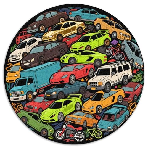 Auto Puzzle 1000-teilige Schwer Puzzle Spielzeug Lernspiel Impossible Fahrzeug Herausforderungsspielzeug Für Erwachsene Und Kinder in Bewährter 1000pcs (67.5x67.5cm) von LFVBASOYU