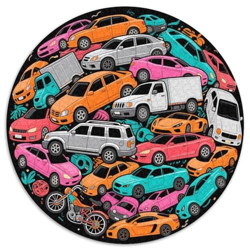 Auto Puzzles 1000 Teile Schwer Puzzle Spielzeug Lernspiel Impossible Fahrzeug Herausforderungsspielzeug Für Erwachsene Und Kinder in Bewährter 1000pcs (67.5x67.5cm) von LFVBASOYU