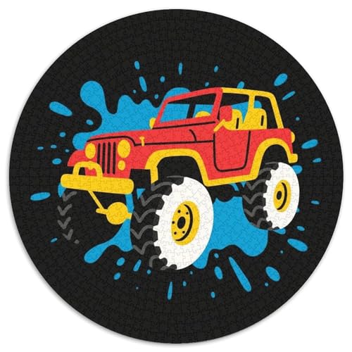 Auto Puzzles 1000 Teile Schwer Puzzle Spielzeug Pädagogisches Spiel Impossible Dynamic Auto Herausforderung Spielzeug Für Erwachsene Und Kinder in Bewährter 1000pcs (67.5x67.5cm) von LFVBASOYU