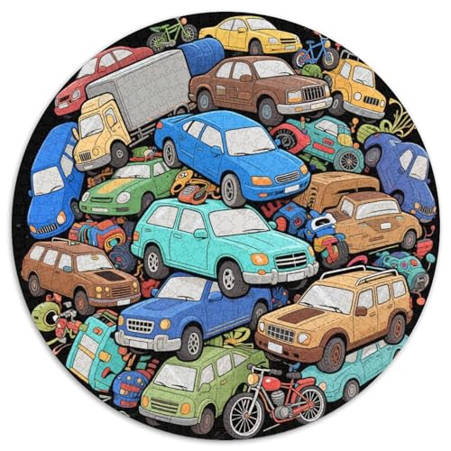Auto Puzzles 1000 Teile Schwer Puzzle Spielzeug Pädagogisches Spiel Impossible Fahrzeug Herausforderungsspielzeug Für Erwachsene Kinder 1000pcs (67.5x67.5cm) von LFVBASOYU