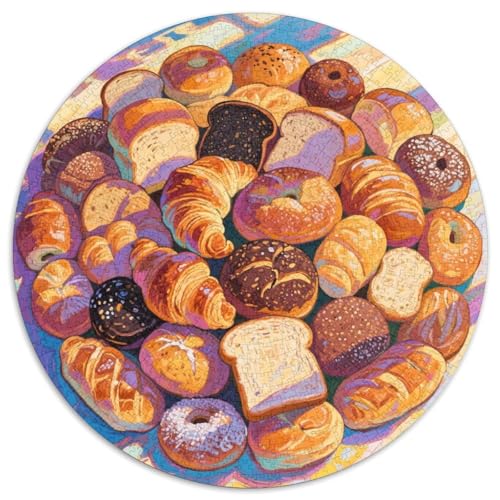 Brot Puzzles 1000 Teile Schwer Puzzle Spielzeug Pädagogisches Spiel Impossible Nahrung Herausforderung Spielzeug Für Erwachsene Und Kinder in Bewährter 1000pcs (67.5x67.5cm) von LFVBASOYU