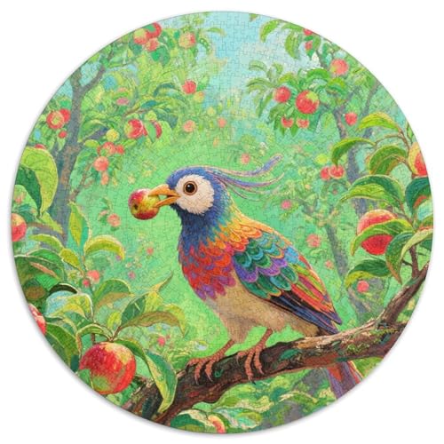 Bunter Sparrow Puzzles 1000 Teile Schwer Puzzle Spielzeug Pädagogisches Spiel Impossible Tiere Herausforderung Spielzeug Für Erwachsene Und Kinder Ab 12 Jahren 1000pcs (67.5x67.5cm) von LFVBASOYU