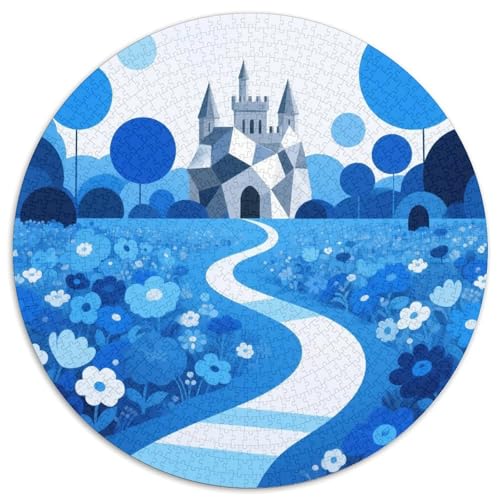 Castle Garden Puzzles 1000 Teile Schwer Puzzle Spielzeug Lernspiel Impossible Scenery Herausforderung Spielzeug Für Erwachsene Kinder 1000pcs (67.5x67.5cm) von LFVBASOYU