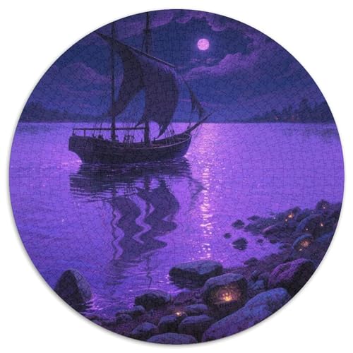 Das kleine Boot im Traum Puzzles 1000 Teile Schwer Puzzle Spielzeug Pädagogisches Spiel Impossible fantastisch Herausforderungsspielzeug Für Erwachsene Und Kinder in Bewährter 1000pcs (67.5x67.5cm) von LFVBASOYU