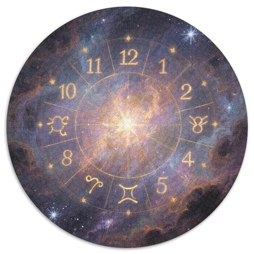Der Zodiac Puzzle 1000-teilige Schwer Puzzle Spielzeug Lernspiel Impossible Universum Herausforderungsspielzeug Für Erwachsene Und Kinder in Bewährter 1000pcs (67.5x67.5cm) von LFVBASOYU