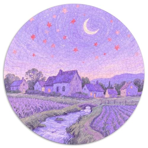 Dörfer und Landwirtschaft Puzzle 1000-teilige Schwer Puzzle Spielzeug Lernspiel Impossible Landschaft Herausforderungsspielzeug Für Erwachsene Und Kinder Ab 12 Jahren 1000pcs (67.5x67.5cm) von LFVBASOYU