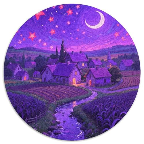 Dörfer und Landwirtschaft Puzzle 1000-teilige Schwer Puzzle Spielzeug Lernspiel Impossible Landschaft Herausforderungsspielzeug Für Erwachsene Und Kinder Ab 14 Jahren 1000pcs (67.5x67.5cm) von LFVBASOYU