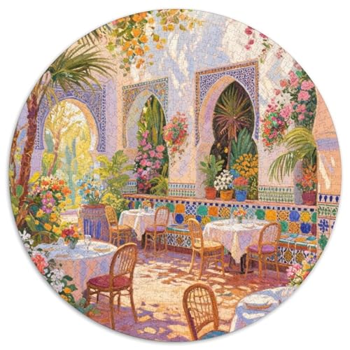 Eine Umgebung voller Blumen und Pflanzen Puzzles 1000 Teile Schwer Puzzle Spielzeug Lernspiel Impossible Restaurant Herausforderung Spielzeug Für Erwachsene Und Kinder Ab 14 Jahren 1000pcs (67.5X von LFVBASOYU