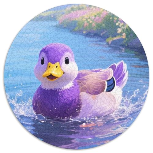 Ente Puzzle 1000 Teile Schwer Puzzle Spielzeug Lernspiel Impossible Tiere Herausforderung Spielzeug Für Erwachsene Und Kinder Ab 12 Jahren 1000pcs (67.5x67.5cm) von LFVBASOYU