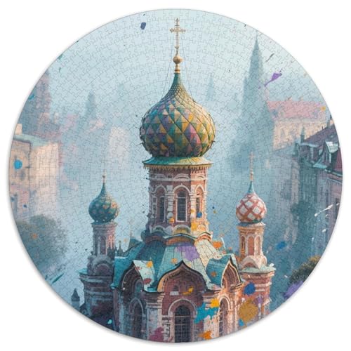 Europäische Städte Puzzle 1000 Teile Schwer Puzzle Spielzeug Lernspiel Impossible Gebäude Herausforderung Spielzeug Für Erwachsene Kinder 1000pcs (67.5x67.5cm) von LFVBASOYU