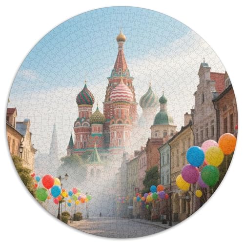Europäische Städte Puzzle 1000 Teile Schwer Puzzle Spielzeug Lernspiel Impossible Gebäude Herausforderungsspielzeug Für Erwachsene Und Kinder Ab 14 Jahren 1000pcs (67.5x67.5cm) von LFVBASOYU