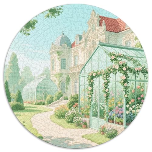 European Style Palace Puzzle 1000 Teile Schwer Puzzle Spielzeug Pädagogisches Spiel Impossible Building Herausforderungsspielzeug Für Erwachsene Und Kinder Ab 14 Jahren 1000pcs (67.5x67.5cm) von LFVBASOYU