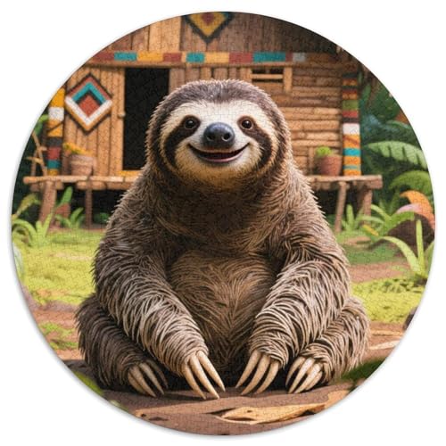 Faulheit Puzzle 1000-teilige Schwer Puzzle Spielzeug Lernspiel Impossible Tiere Herausforderungsspielzeug Für Erwachsene Und Kinder Ab 14 Jahren 1000pcs (67.5x67.5cm) von LFVBASOYU