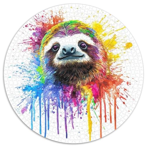 Faulheit Puzzles 1000 Teile Schwer Puzzle Spielzeug Lernspiel Impossible Herausforderung Spielzeug Für Erwachsene Und Kinder Ab 12 Jahren 1000pcs (67.5x67.5cm) von LFVBASOYU