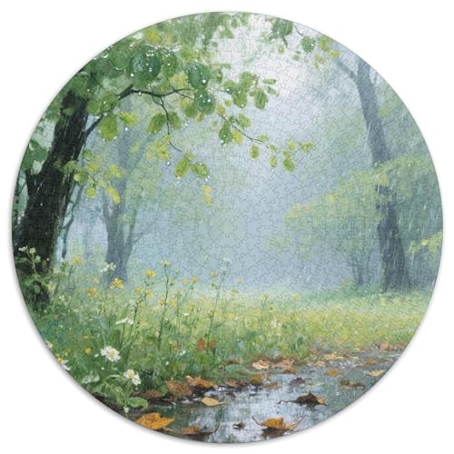 Forest Puzzle 1000-teilige Schwer Puzzle Spielzeug Lernspiel Impossible View Herausforderungsspielzeug Für Erwachsene Und Kinder in Bewährter 1000pcs (67.5x67.5cm) von LFVBASOYU