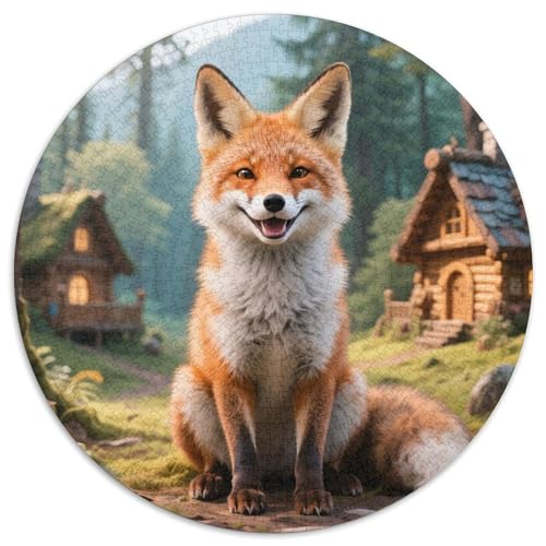 Fox Puzzle 1000 Teile Schwer Puzzle Spielzeug Lernspiel Impossible Tiere Herausforderungsspielzeug Für Erwachsene Und Kinder Ab 12 Jahren 1000pcs (67.5x67.5cm) von LFVBASOYU