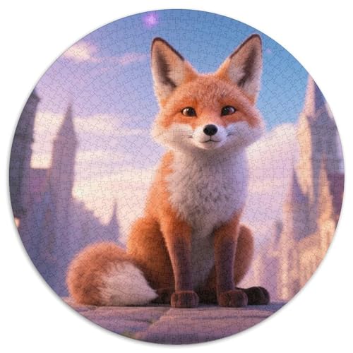 Fox Puzzles 1000 Teile Schwer Puzzle Spielzeug Lernspiel Impossible Tiere Herausforderung Spielzeug Für Erwachsene Kinder 1000pcs (67.5x67.5cm) von LFVBASOYU