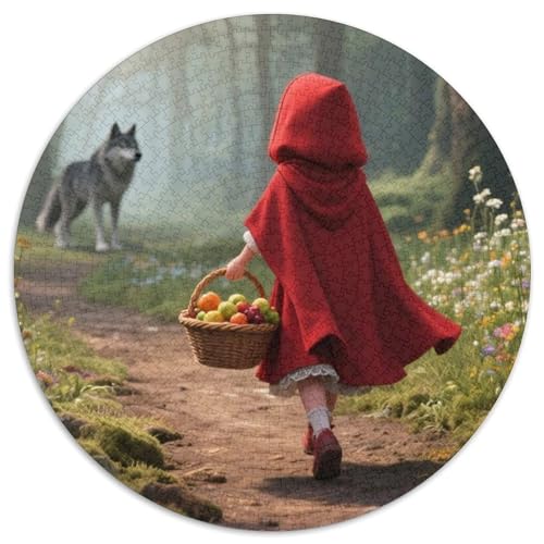 Grimms Märchen Puzzles 1000 Teile Schwer Puzzle Spielzeug Lernspiel Impossible Grimms Märchen Herausforderung Spielzeug Für Erwachsene Und Kinder in Bewährter 1000pcs (67.5x67.5cm) von LFVBASOYU