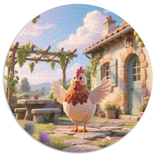 Hahn Puzzle 1000-teilige Schwer Puzzle Spielzeug Lernspiel Impossible Tiere Herausforderung Spielzeug Für Erwachsene Und Kinder in Bewährter 1000pcs (67.5x67.5cm) von LFVBASOYU