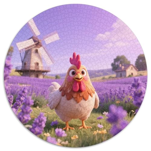 Hahn Puzzles 1000 Teile Schwer Puzzle Spielzeug Lernspiel Impossible Tiere Herausforderungsspielzeug Für Erwachsene Und Kinder Ab 12 Jahren 1000pcs (67.5x67.5cm) von LFVBASOYU