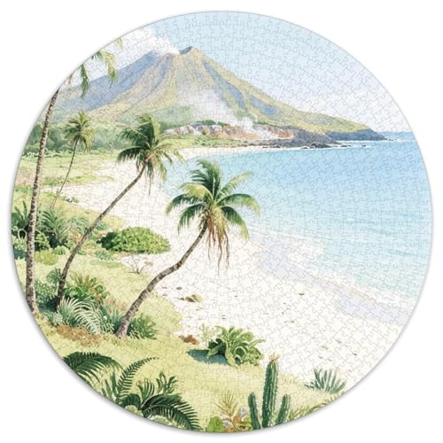 Hawaii Strand Puzzle 1000 Teile Schwer Puzzle Spielzeug Lernspiel Impossible Landschaft Herausforderungsspielzeug Für Erwachsene Und Kinder Ab 12 Jahren 1000pcs (67.5x67.5cm) von LFVBASOYU