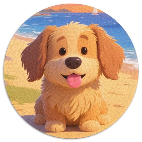 Hund Puzzles 1000-teilige Schwer Puzzle Spielzeug Lernspiel Impossible Tiere Herausforderungsspielzeug Für Erwachsene Kinder 1000pcs (67.5x67.5cm) von LFVBASOYU