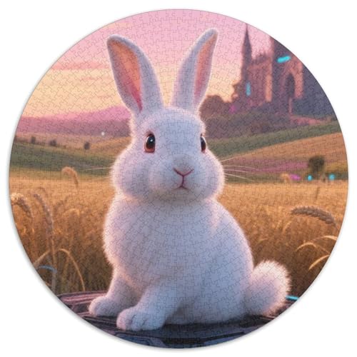 Kaninchen Puzzle 1000 Teile Schwer Puzzle Spielzeug Lernspiel Impossible Tiere Herausforderung Spielzeug Für Erwachsene Und Kinder Ab 14 Jahren 1000pcs (67.5x67.5cm) von LFVBASOYU