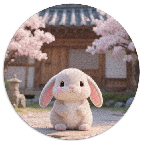 Kaninchen Puzzle 1000 Teile Schwer Puzzle Spielzeug Lernspiel Impossible Tiere Herausforderungsspielzeug Für Erwachsene Und Kinder Ab 12 Jahren 1000pcs (67.5x67.5cm) von LFVBASOYU