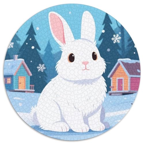 Kaninchen Puzzle 1000 Teile Schwer Puzzle Spielzeug Pädagogisches Spiel Impossible Tiere Herausforderungsspielzeug Für Erwachsene Und Kinder in Bewährter 1000pcs (67.5x67.5cm) von LFVBASOYU
