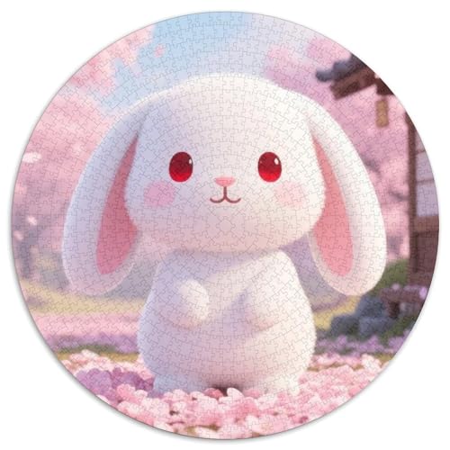 Kaninchen Puzzles 1000 Teile Schwer Puzzle Spielzeug Lernspiel Impossible Tiere Herausforderungsspielzeug Für Erwachsene Und Kinder in Bewährter 1000pcs (67.5x67.5cm) von LFVBASOYU