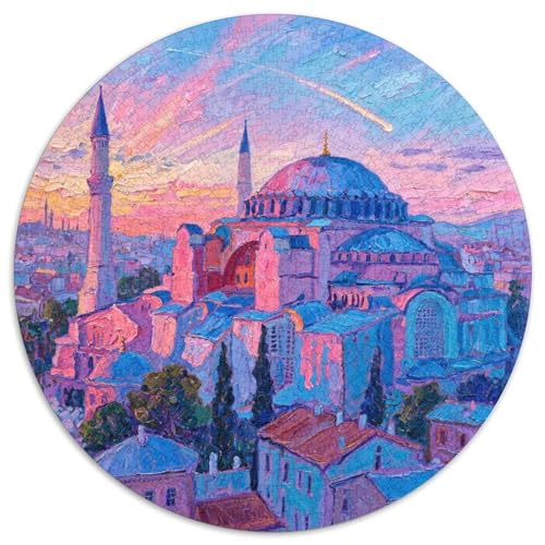 Kirche Istanbul Puzzle 1000 Teile Schwer Puzzle Spielzeug Lernspiel Impossible Gebäude Herausforderungsspielzeug Für Erwachsene Und Kinder Ab 12 Jahren 1000pcs (67.5x67.5cm) von LFVBASOYU