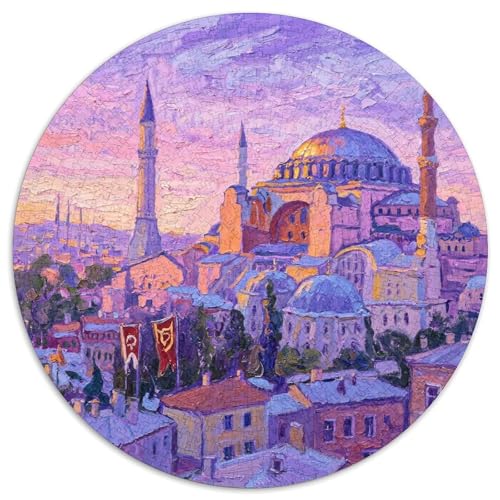 Kirche Istanbul Puzzles 1000 Teile Schwer Puzzle Spielzeug Lernspiel Impossible Gebäude Herausforderung Spielzeug Für Erwachsene Und Kinder Ab 14 Jahren 1000pcs (67.5x67.5cm) von LFVBASOYU