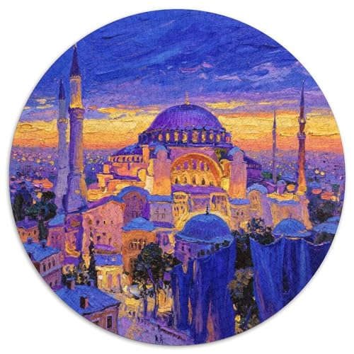 Kirche Istanbul Puzzles 1000 Teile Schwer Puzzle Spielzeug Lernspiel Impossible Gebäude Herausforderungsspielzeug Für Erwachsene Und Kinder Ab 12 Jahren 1000pcs (67.5x67.5cm) von LFVBASOYU