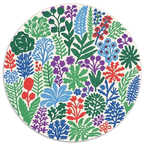 Kleines Gras Puzzle 1000 Teile Schwer Puzzle Spielzeug Pädagogisches Spiel Impossible Blumens and Plants Herausforderung Spielzeug Für Erwachsene Und Kinder Ab 14 Jahren 1000pcs (67.5x67.5cm) von LFVBASOYU