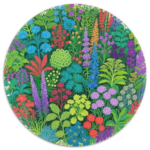 Kleines Gras Puzzles 1000 Teile Schwer Puzzle Spielzeug Lernspiel Impossible Blumens and Plants Herausforderungsspielzeug Für Erwachsene Und Kinder Ab 14 Jahren 1000pcs (67.5x67.5cm) von LFVBASOYU