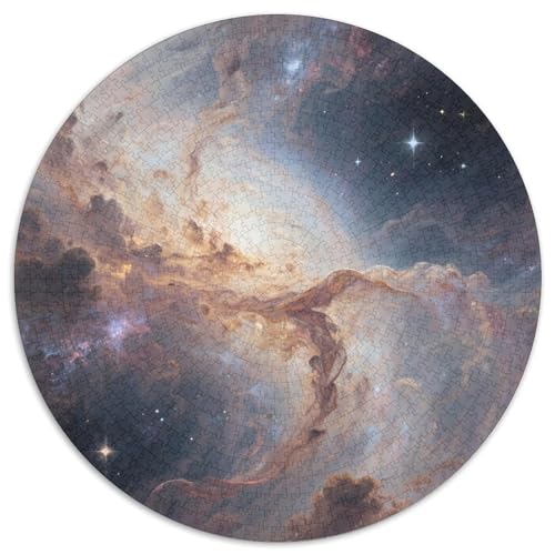 Kosmischer Nebel Puzzle 1000 Teile Schwer Puzzle Spielzeug Lernspiel Impossible Universum Herausforderung Spielzeug Für Erwachsene Und Kinder in Bewährter 1000pcs (67.5x67.5cm) von LFVBASOYU
